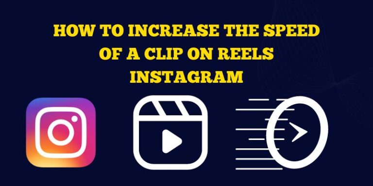 How to increase the Speed of a clip on reels Instagram