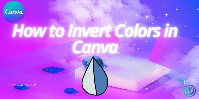 How to inver colors in canva