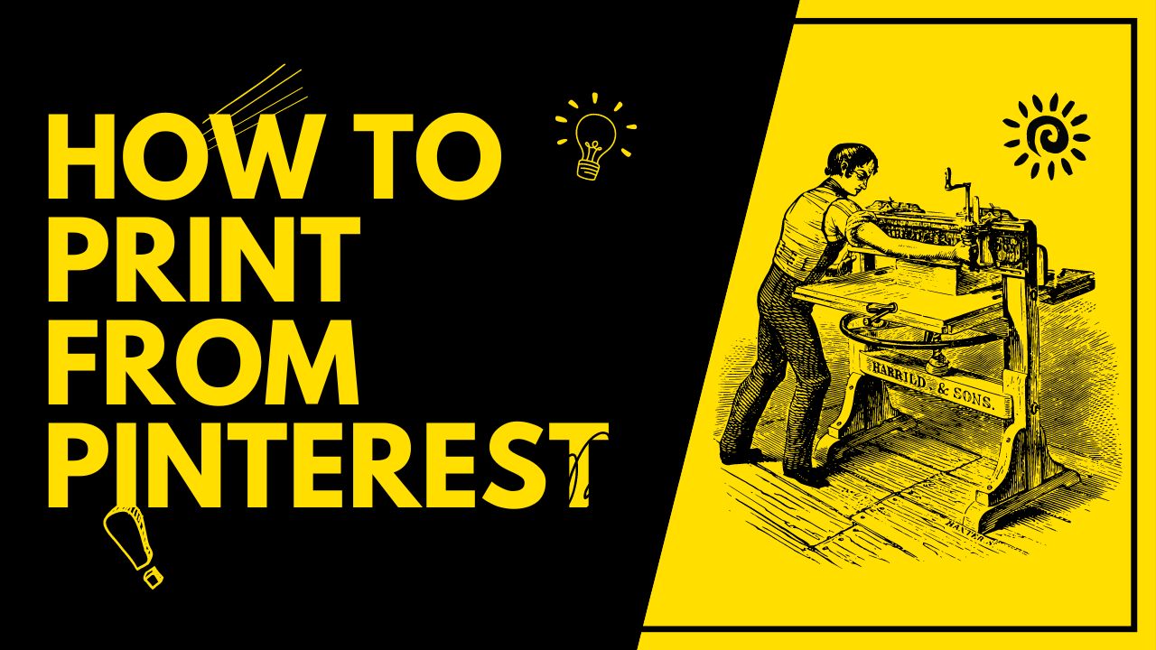 How to Print from Pinterest in 2023